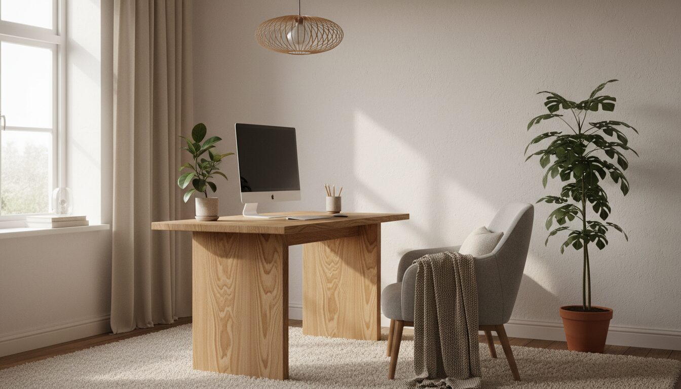 Bureau en bois : élégance naturelle et fonctionnalité au service de votre espace de travail