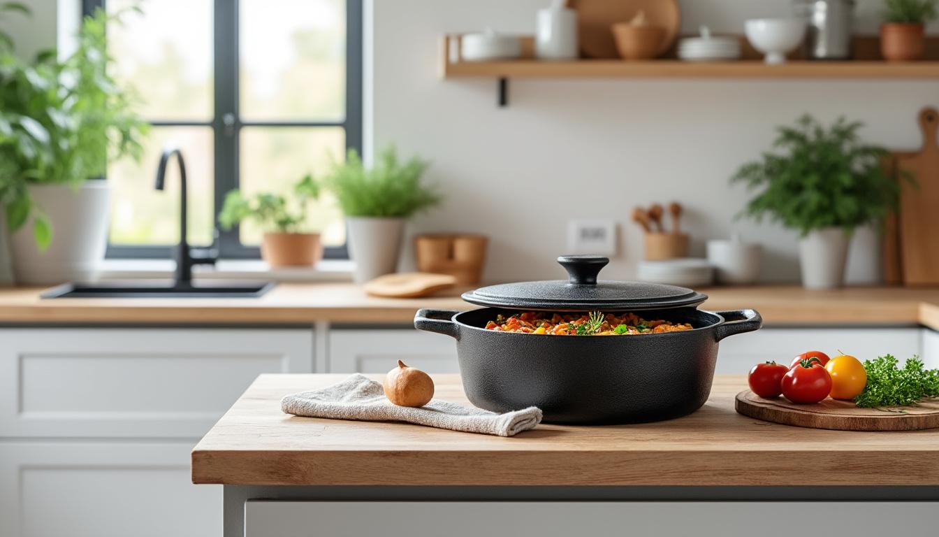 Les incontournables cocottes en fonte : alliées de vos recettes savoureuses