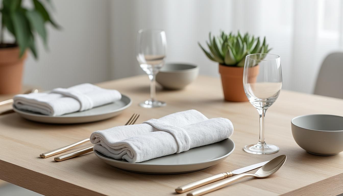 Techniques de Pliage de Serviettes pour Sublimer Vos Tables lors des Fêtes et au Quotidien