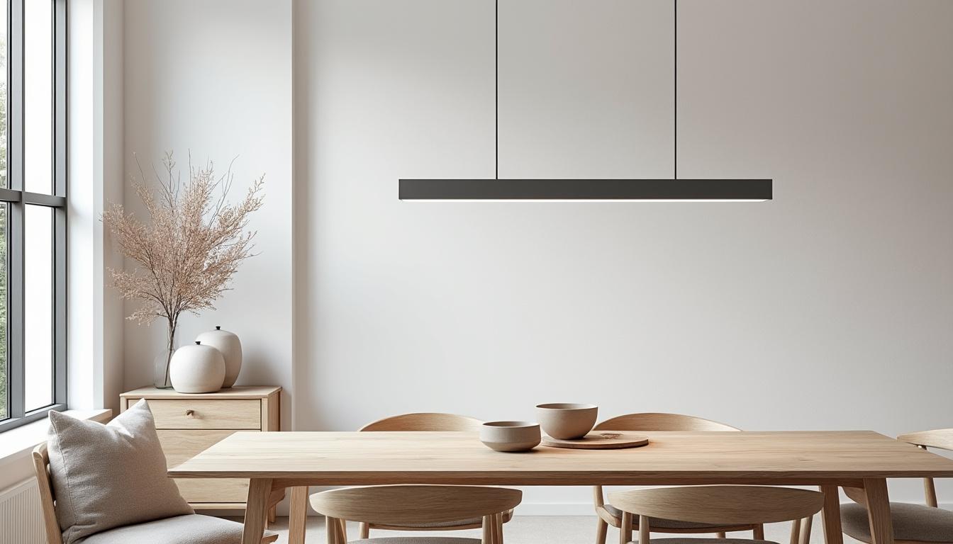 Élégance subtile : l’art de la suspension grise dans votre intérieur
