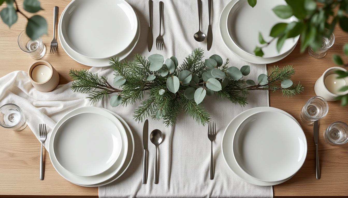 Idées originales pour sublimer votre table de Noël
