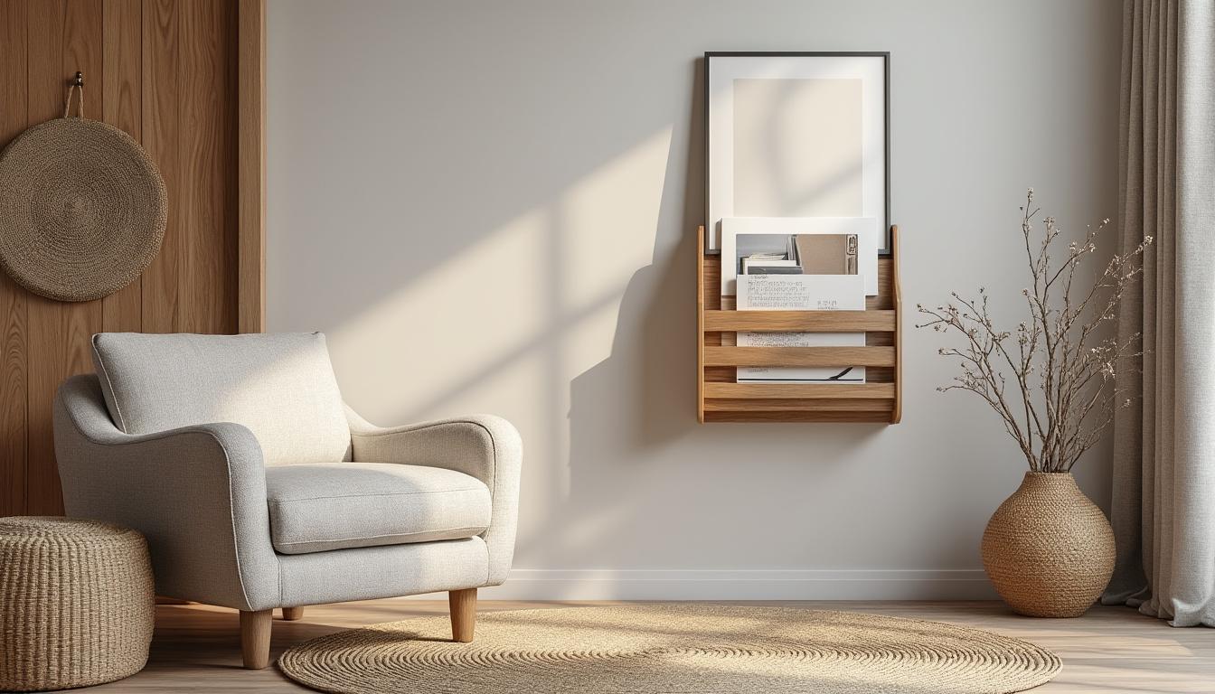 découvrez le porte-revues, l'accessoire indispensable pour organiser élégamment vos magazines et garder votre espace toujours bien rangé.