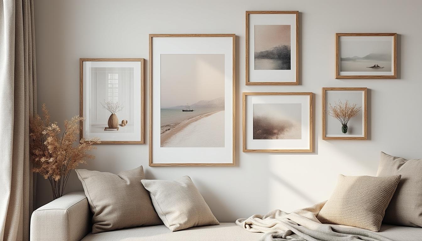 découvrez l'élégance intemporelle du cadre en bois, un choix naturel et raffiné pour mettre en valeur et sublimer toutes vos œuvres d'art.