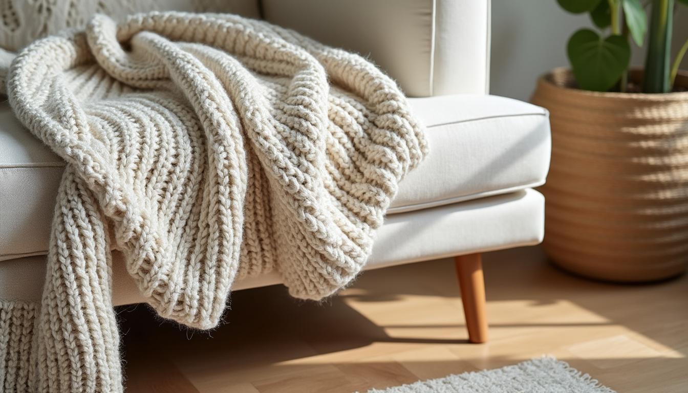 découvrez nos plaids et couvertures en coton alliant douceur et confort naturel pour un intérieur chaleureux et accueillant.