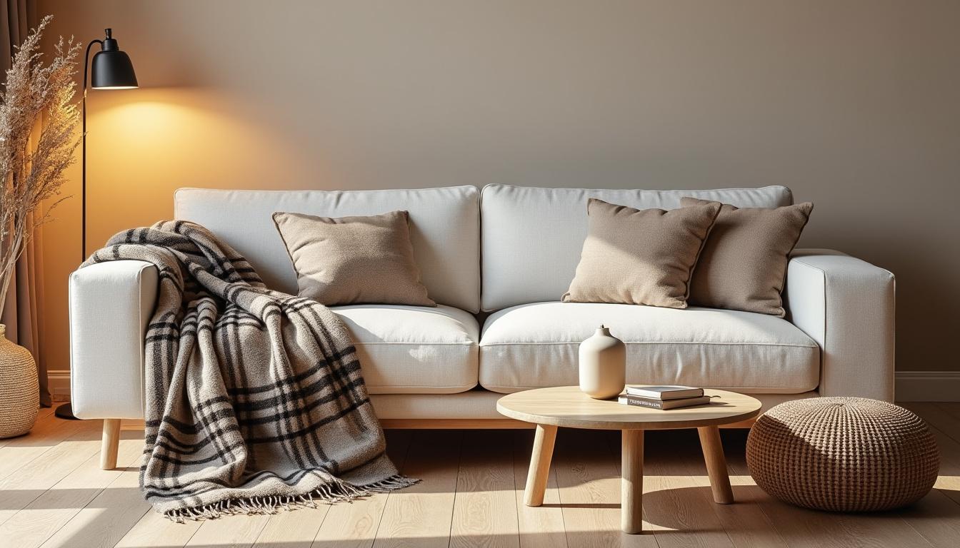 découvrez notre sélection de plaids et couvertures pour un confort cocooning inégalé, parfaits pour vous envelopper de douceur et de chaleur toute l'année.